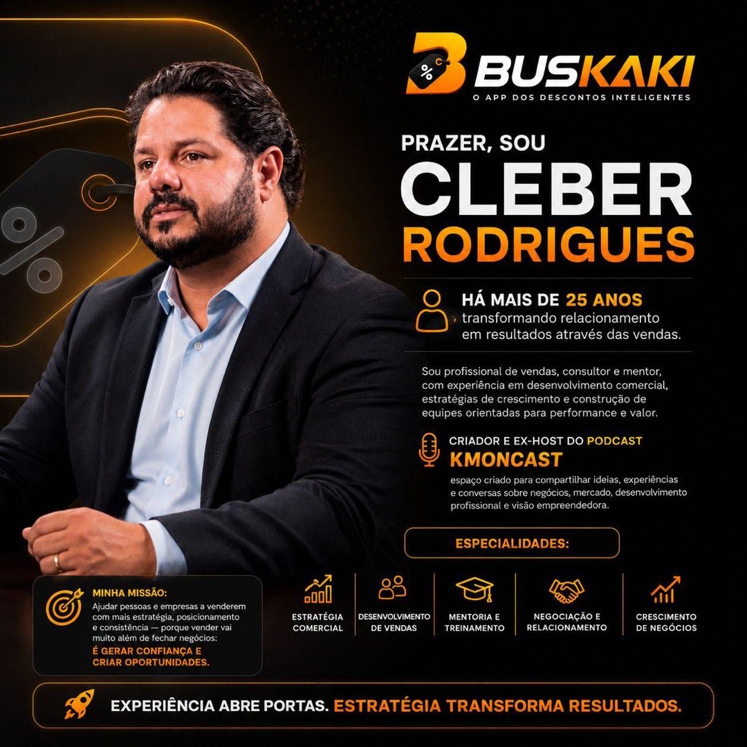 Cleber Rodrigues — Diretor Comercial